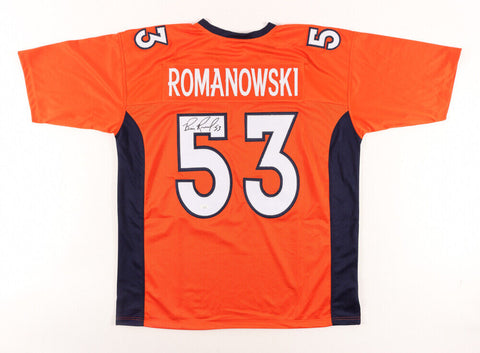Bill Romanowski Signed Denver Broncos Jersey (JSA COA) 4xSuper Bowl Champion
