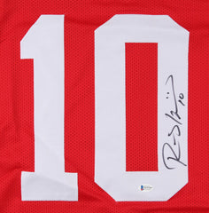 Ryan Shazier Signed Ohio State Buckeyes Red Jersey (Beckett COA) Steelers L.B.