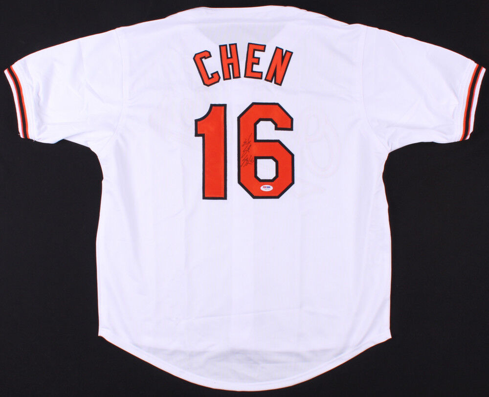 Wei-Yin Chen Signed Baltimore Orioles Jersey (PSA COA) Current Miami M –