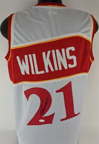 Dominique Wilkins Atlanta Hawks Autographed Mitchell and Ness NBA All-Star  Swingman Jersey