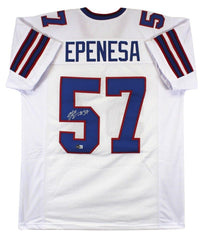 A. J. Epenesa Signed Buffalo Bills Jersey (Beckett) 2020 2nd Round Draft Pick DE