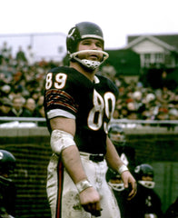 Mike Ditka Signed Chicago Bears 35x43 Framed Jersey (JSA) Super Bowl XX Coach