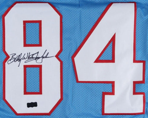 Billy "White Shoes" Johnson Signed Houston Oilers Jersey (Radtke) 3×Pro Bowl WR