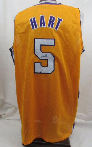 Josh Hart Signed Lakers Jersey (JSA COA) Jazz  1st Rd Draft Pick 2017 NBA Draft