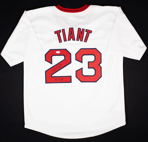 Luis Tiant Signed Boston Red Sox Jersey "El Tiante" (JSA COA) 3×All-Star Pitcher