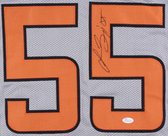 Lance Briggs Signed Chicago Bears Jersey (JSA COA) 7×Pro Bowl (2005–2011) L.B.