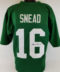 Norm Snead Signed Philadelphia Eagles Jersey (JSA COA) 4xPro Bowl Q.B.