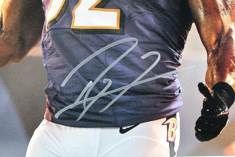 Ray Lewis Signed Miami Hurricanes Black Jersey (Beckett) 13xPro