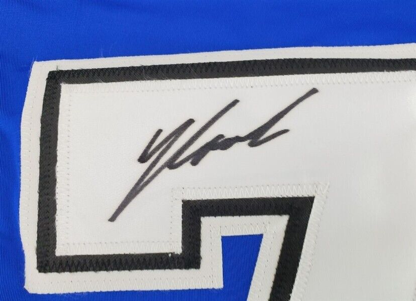 Yanni Gourde Signed Tampa Bay Lightning Jersey (OKAuthentic) 2xStanley –