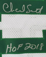 Charlie Scott Signed Boston Celtics Home Jersey Inscribed "HOF 2018" (Beckett)