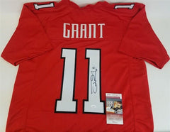 Jakeem Grant Sr. Signed Texas Tech Red Raiders Jersey (JSA COA) Browns W.R.