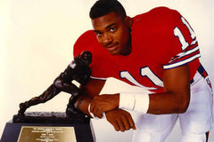 Andre Ware Signed Houston Cougars Jersey Inscribed "'89 Heisman" (TriStar) Q.B.