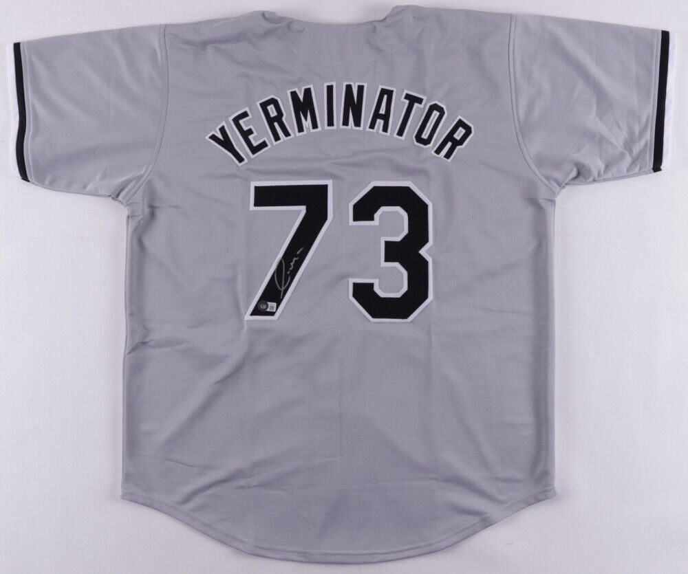 Yermin Mercedes Signed Chicago White Sox Players Weekend Jersey