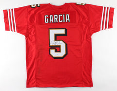 Jeff Garcia Signed San Fransisco 49ers Jersey (Beckett COA) 4xPro Bowl Q.B.