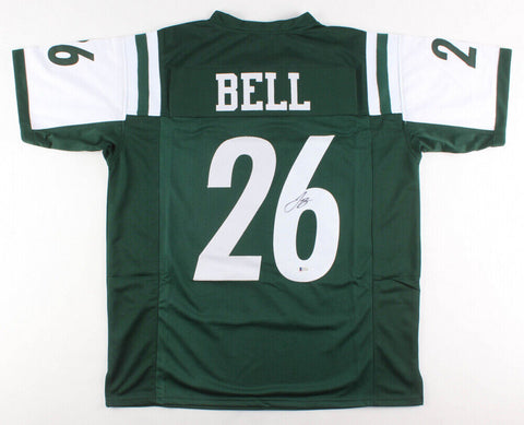 Le'Veon Bell Signed New York Jets Jersey (Beckett COA) 2×Pro Bowl (2014,2016) RB