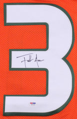 Frank Gore Signed Miami Hurricane Jersey (PSA) 5× Pro Bowl (2006,2009,2011–2013)