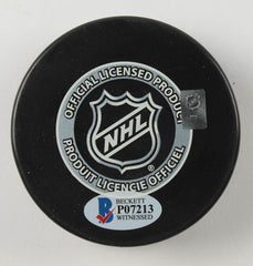 Jeremy Roenick Signed 1988 NHL Draft Logo Puck Ins."8th Overall Pick" Blackhawks