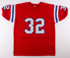 Craig James Signed New England Patriots Jersey (JSA) Pro Bowl (1986) S.B.XX R.B.