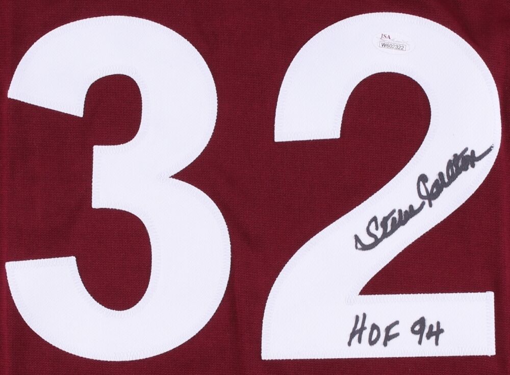 Steve Carlton Signed Philadelphia Phillies Jersey Inscribed HOF 94 ( –