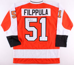 Valtteri Filppula Signed Flyers Jersey (Beckett COA) Philadelphia Center