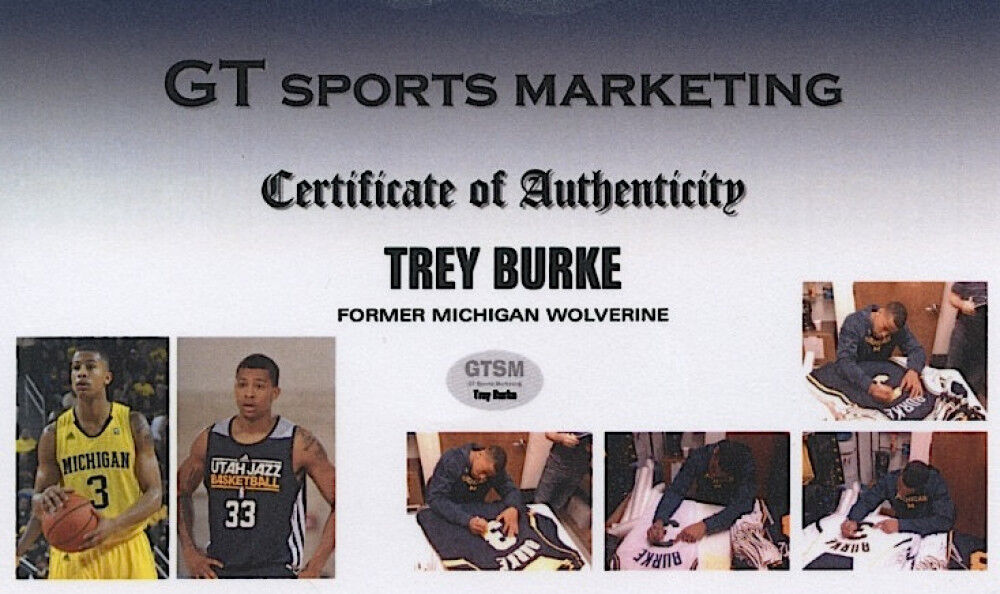 Trey Burke Signed Utah Jazz Jersey (GTSM /Burke Holo)Playing career 2013–present