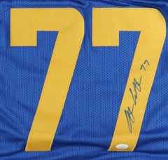 Andrew Whitworth Signed Los Angeles Rams Jersey (JSA) Super Bowl LVI Champion OT