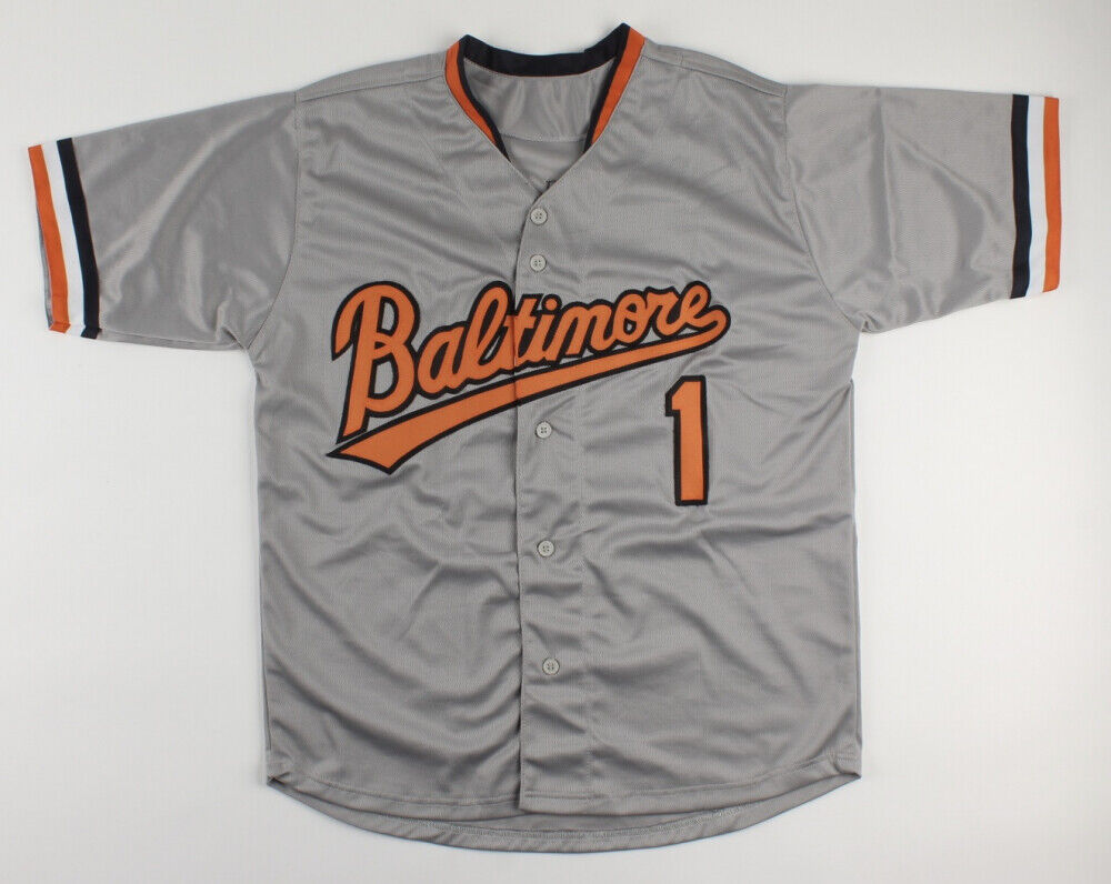 Al Bumbry Signed Baltimore Orioles Jersey Inscribed ROY 1973 (JSA CO –
