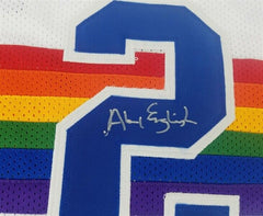 Alex English Signed Denver Nuggets Jersey (PSA COA)  8xNBA All-Star (1982–1989)