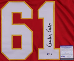 Curley Culp Signed Kansas City Chiefs Jersey (PSA COA) Hall of Fame 2013 / D.T.