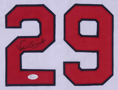 Vince Coleman Signed St. Louis Cardinals Jersey (JSA COA)Rookie of the Year 1985
