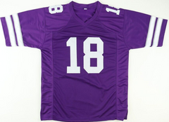 Will Howard Signed Kansas State Wildcats Jersey (Beckett) K-State #1 Q.B. 2023