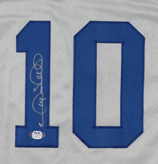 Gary Sheffield Signed Dodgers Jersey (PSA COA) 500 Home Run Club / 9xAll Star OF