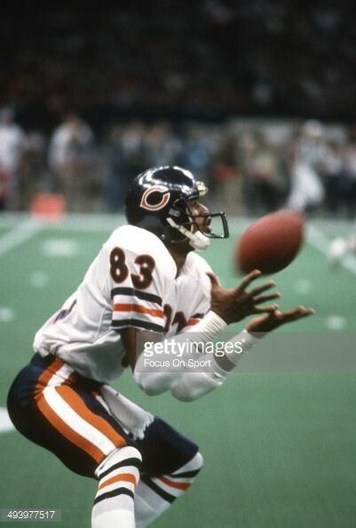 Willie Gault Signed Bear Jersey (JSA Holo) 1985 Super Bowl Champ / Speedy Willie