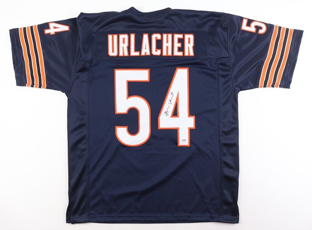 Brian Urlacher Autographed and Framed Chicago Bears Jersey