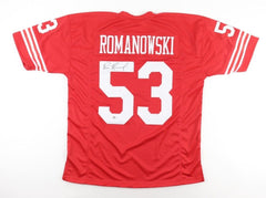 Bill Romanowski Signed San Francisco 49er Jersey (PSA COA) 4xSuper Bowl Champion