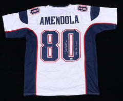Danny Amendola Signed New England Patriots Jersey Inscribed 2X SB Champ  JSA COA