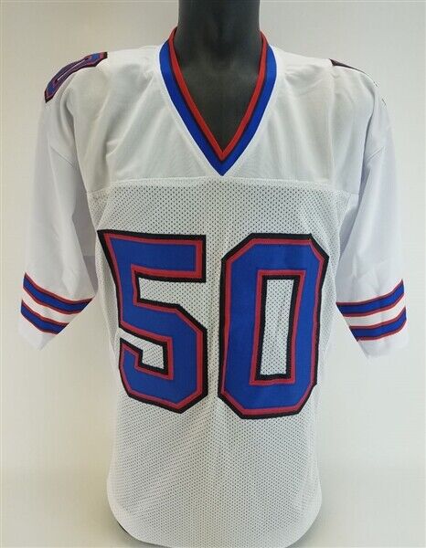 Gregory Rousseau Signed Bills White Jersey (JSA COA) Buffalo 2021 1st –