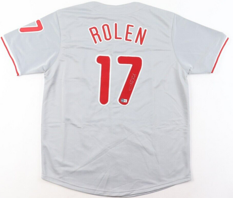 Scott Rolen Signed Philidelphia Phillies Jersey (Beckett) 2023 MLB Hall of Fame