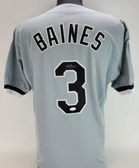 Harold Baines Signed Chicago White Sox Jersey (JSA COA) 2005 World Champion D.H.