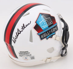 Dick Butkus Signed Chicago Bear Hall of Fame Mini Helmet (Beckett) 1979 Inductee