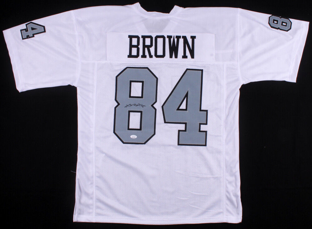 Antonio Brown Signed Oakland Raiders Jersey (JSA COA) 5×Pro Bowl Recei –