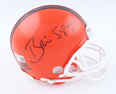 Brian Sipe Signed Cleveland Browns Mini Helmet (Beckett) 1980 NFL MVP & Pro Bowl