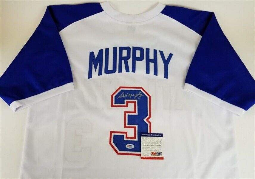 Dale Murphy Signed Atlanta Braves 1974 Throwback Jersey (PSA COA) 2×NL –