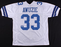 Chidobe Awuzie Signed Cowboys Jersey (TSE Holo) Dallas 2017 2nd Round Draft Pick