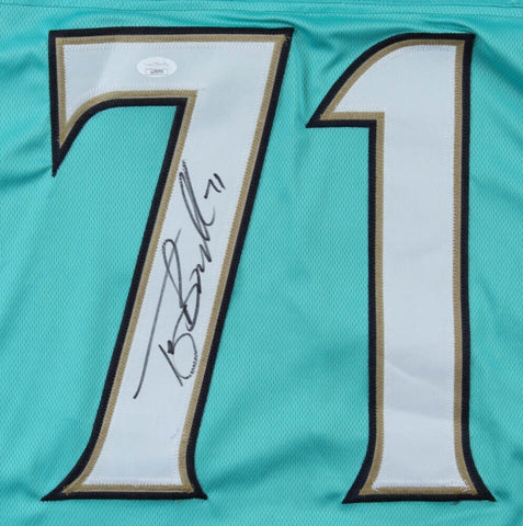 Tony Boselli Signed Jaguars Jersey (JSA COA) Jacksonville 1st Ever Draft Pick