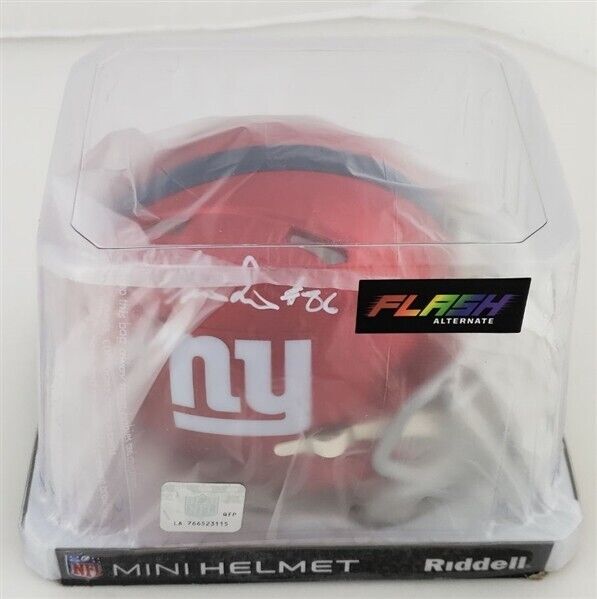 Darius Slayton Signed Giants Mini Helmet (JSA COA) 2019 5th Rnd Pk / Auburn / WR