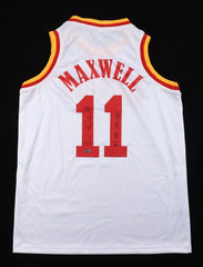 Vernon Maxwell Signed Houston Rockets Jersey Inscribed "93-94 Champs" / Steiner