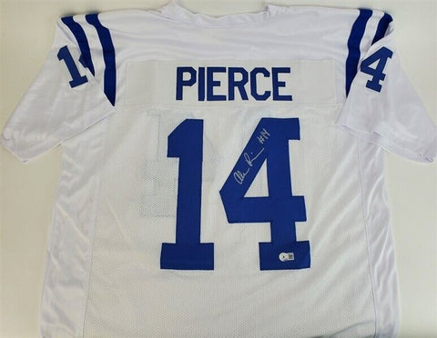 Alec Pierce Signed Indianapolis Colt Jersey (Beckett) 2022 2nd Round Draft Pk WR