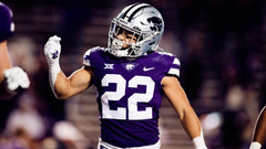 Deuce Vaughn Signed Kansas State Wildcats Jersey (Beckett) Dallas Cowboys R.B.