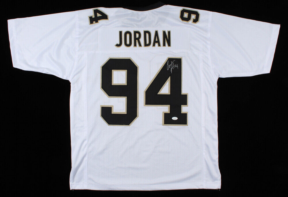 Cameron Jordan Signed New Orleans Saints Jersey (JSA COA) 3×Pro Bowl Defensv End